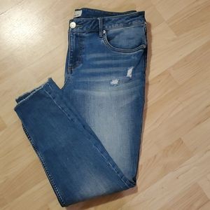 Cropped Skinny Jeans